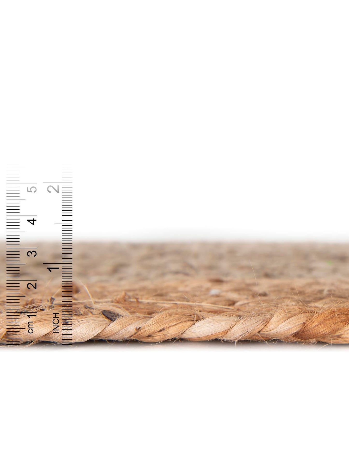 Handmade Round Grey & Natural Jute Rug – Grey Inner with Natural Border | Eco-Friendly Area Rug