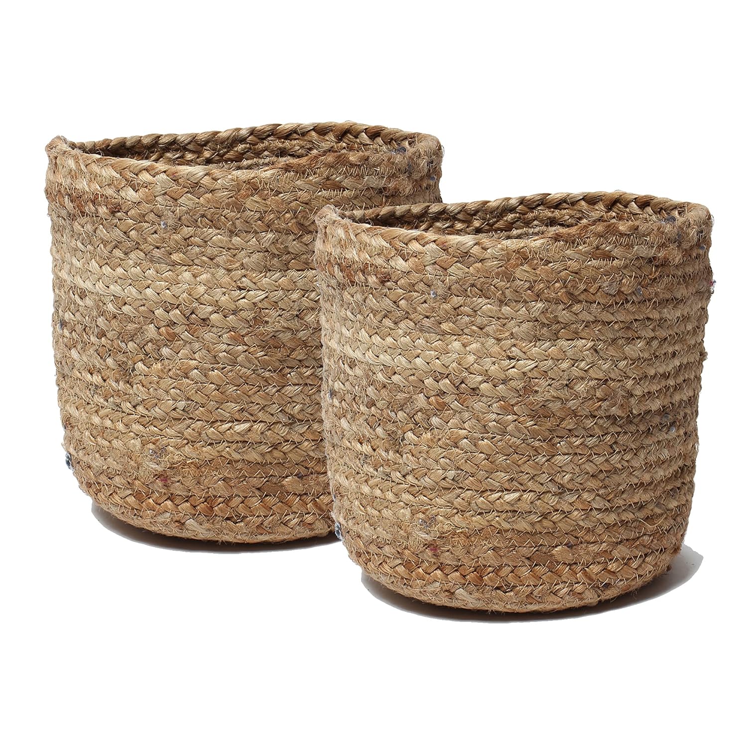 Natural Jute Area Rug showcasing a textured finish—perfect for adding warmth to any living space.