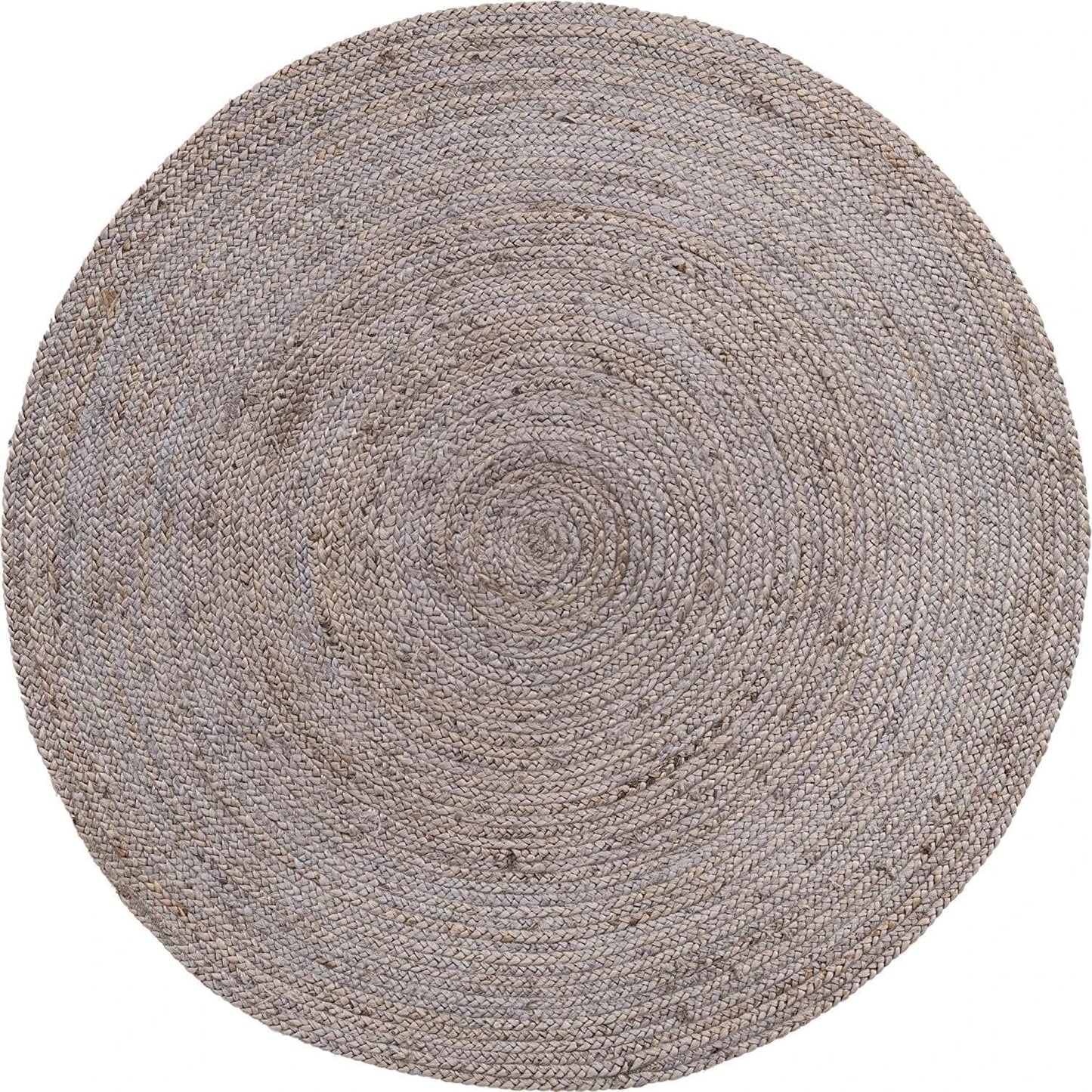 Handmade Braided Natural Jute Eco Friendly Round Floor Area Rug