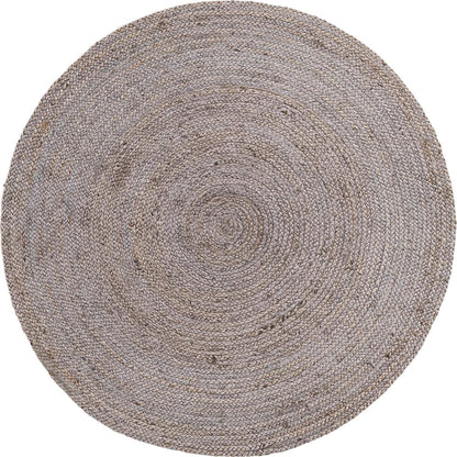Handmade Braided Natural Jute Eco Friendly Round Floor Area Rug