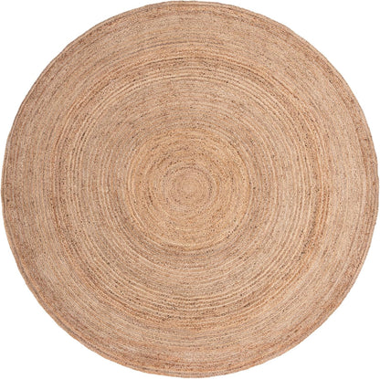 Handmade Braided Natural Jute Eco Friendly Round Floor Area Rug