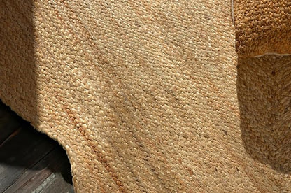 Close-up of a textured beige carpet