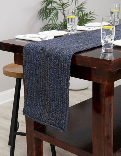 Indian Handmade Natural Jute Eco Friendly Table Runner For Dining Table