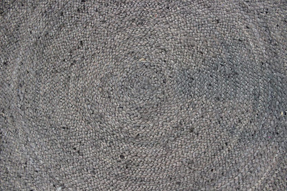 Close-up of gray textured carpet