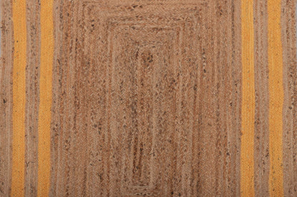 Close-up of a textured brown and yellow patterned surface